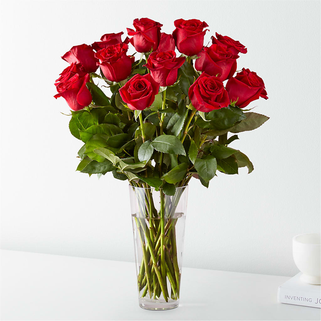 Long Stem Red Rose Bouquet – Angelic Floral Studio, Rosemead CA