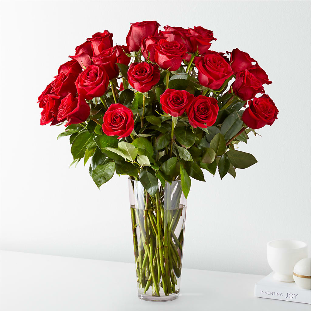 Long Stem Red Rose Bouquet – Angelic Floral Studio, Rosemead CA