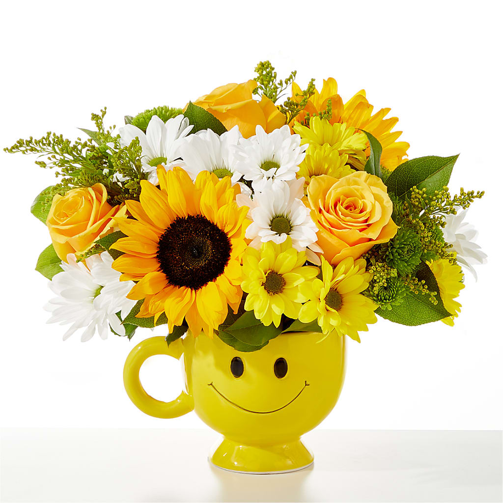 Be Happy Bouquet – Angelic Floral Studio, Rosemead CA