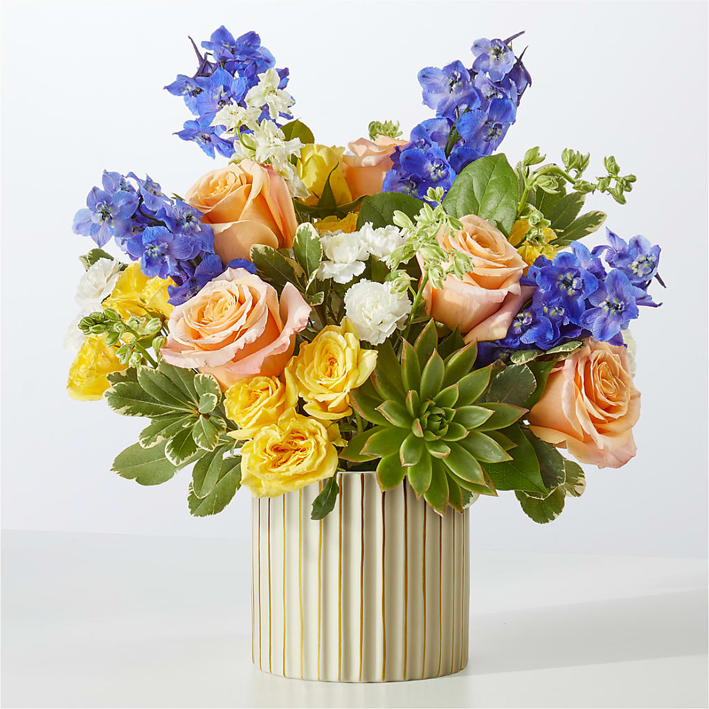 Cobalt Reverie Bouquet – Angelic Floral Studio, Rosemead CA