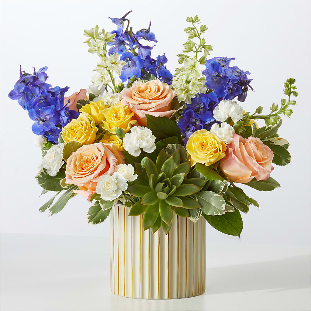 Cobalt Reverie Bouquet – Angelic Floral Studio, Rosemead CA