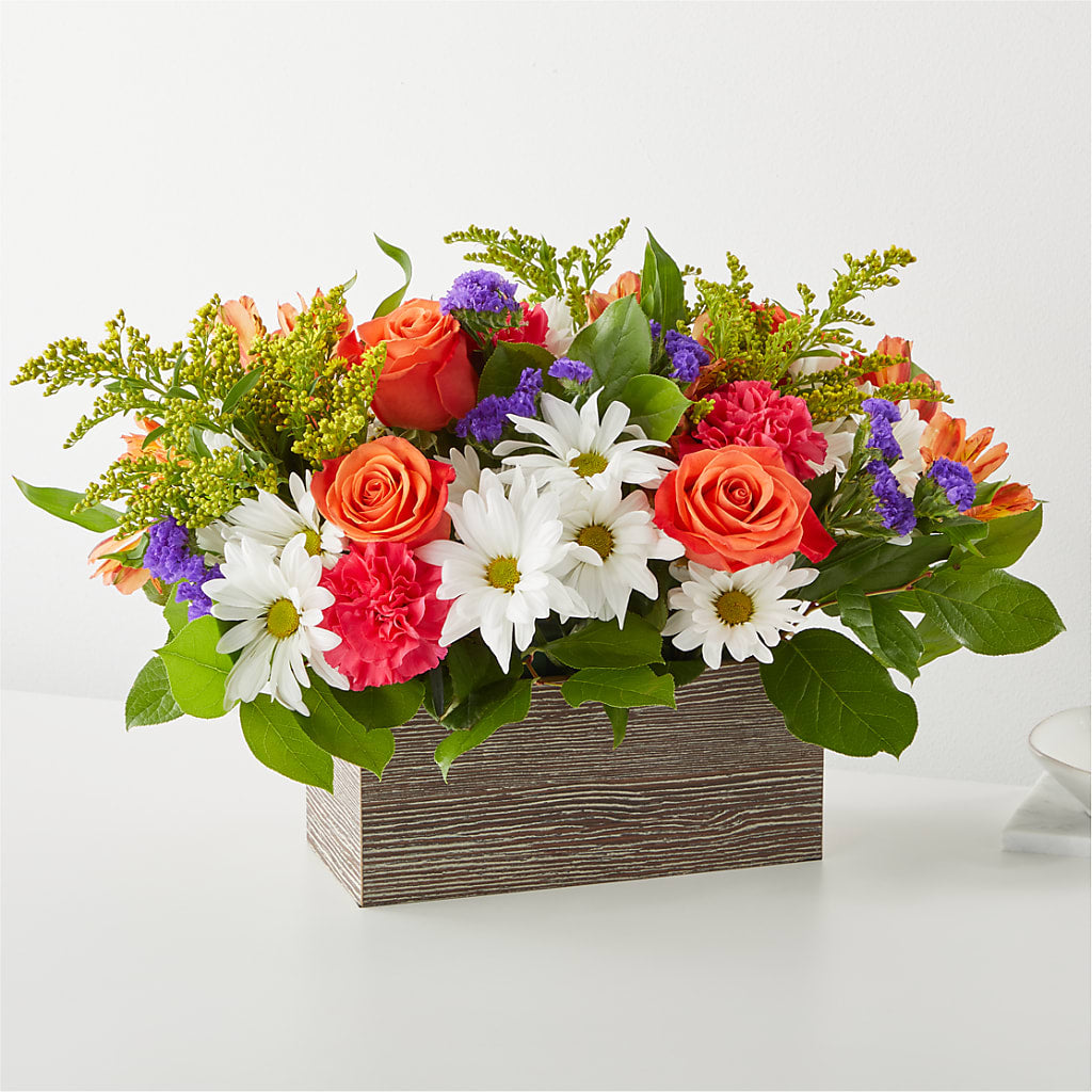 Oopsie Daisy Box Bouquet – Angelic Floral Studio, Rosemead CA