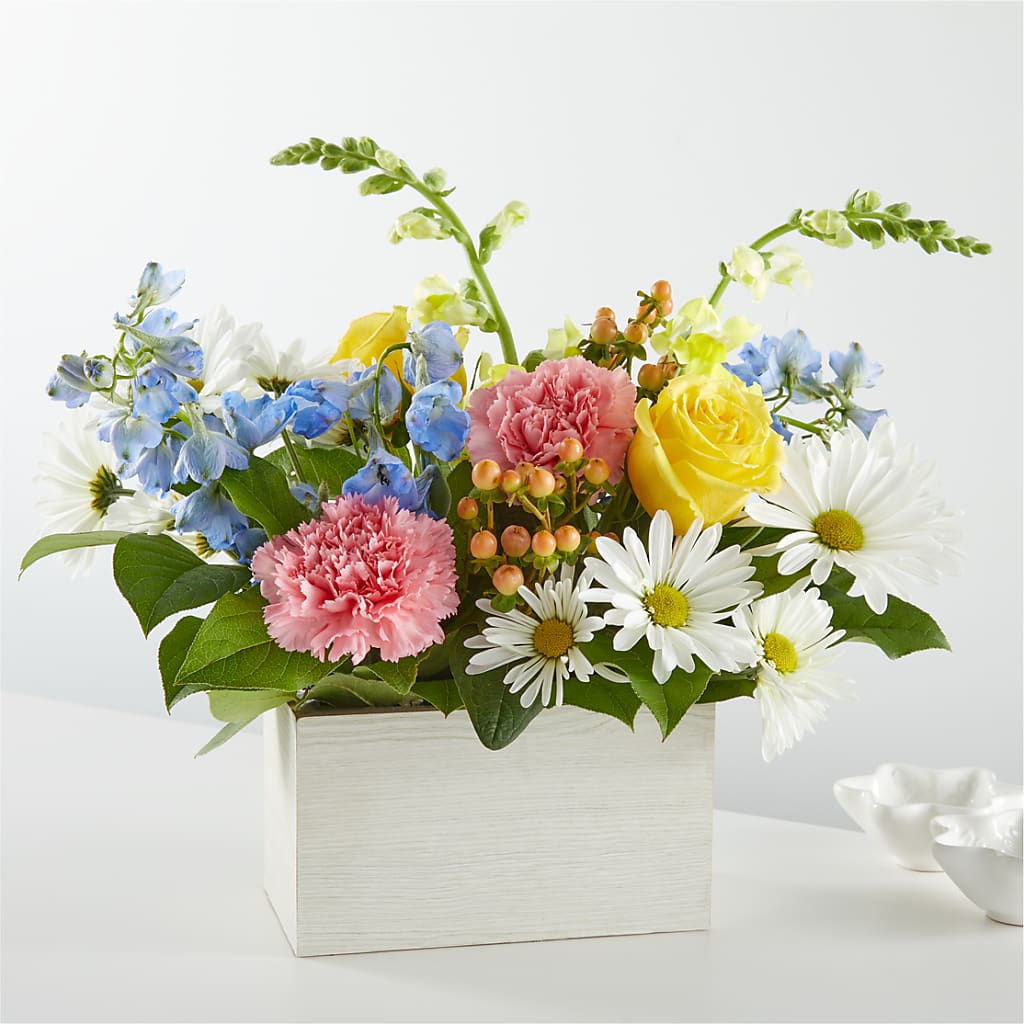 Sun Salutation Box Bouquet – Angelic Floral Studio, Rosemead CA