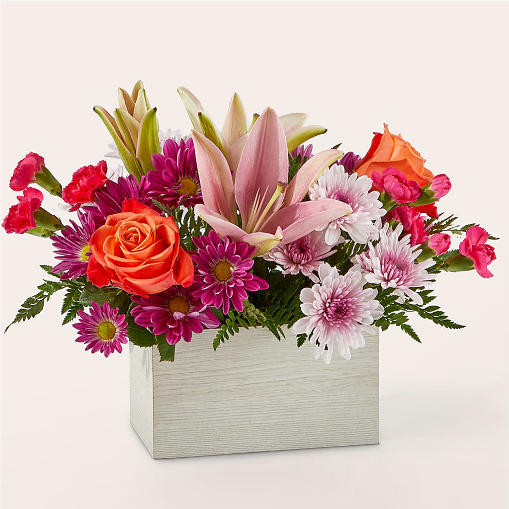 Light of My Life Box Bouquet – Angelic Floral Studio, Rosemead CA