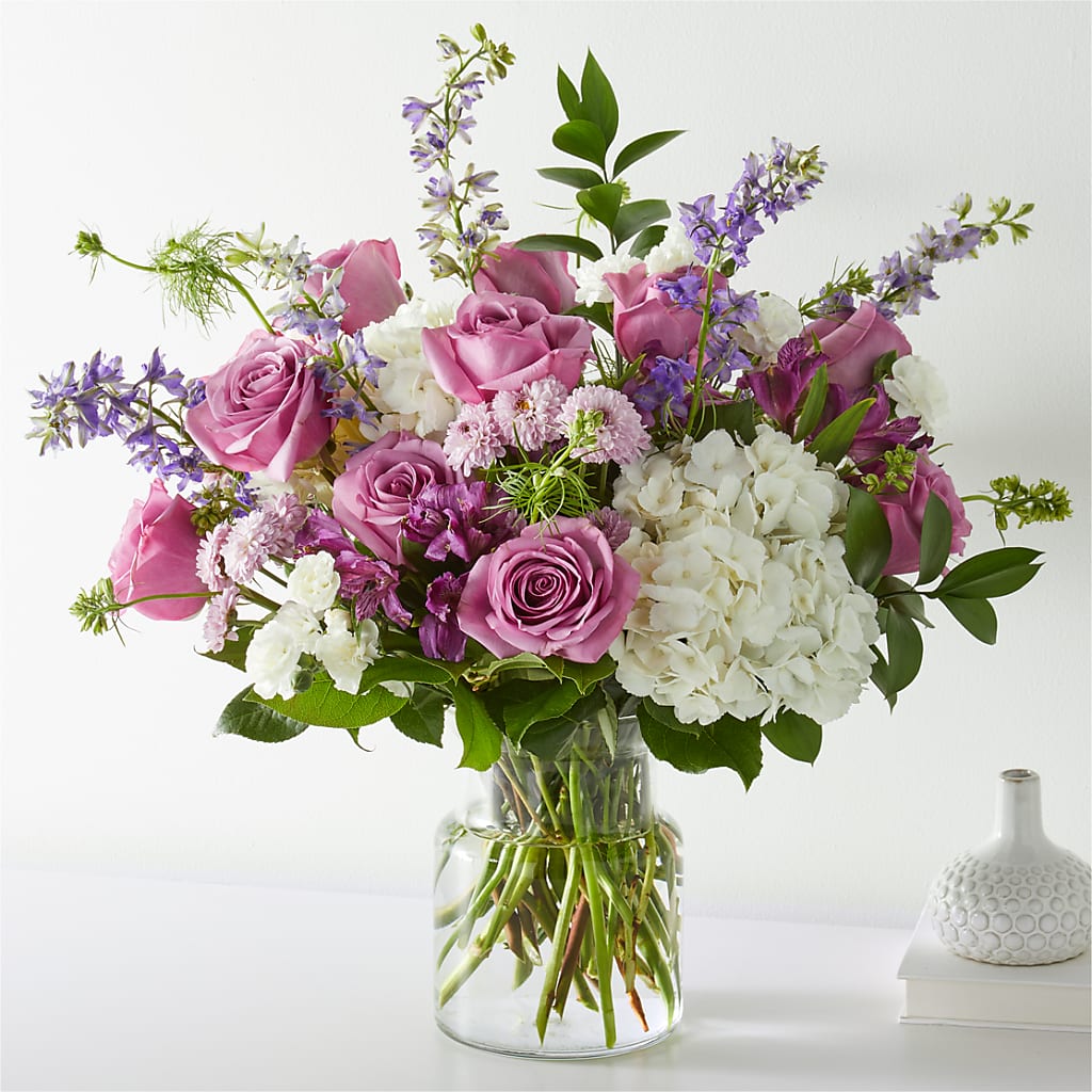 Violet Caress Bouquet – Angelic Floral Studio, Rosemead CA