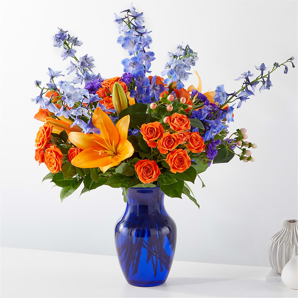 Radiant Citrus Bouquet – Angelic Floral Studio, Rosemead CA
