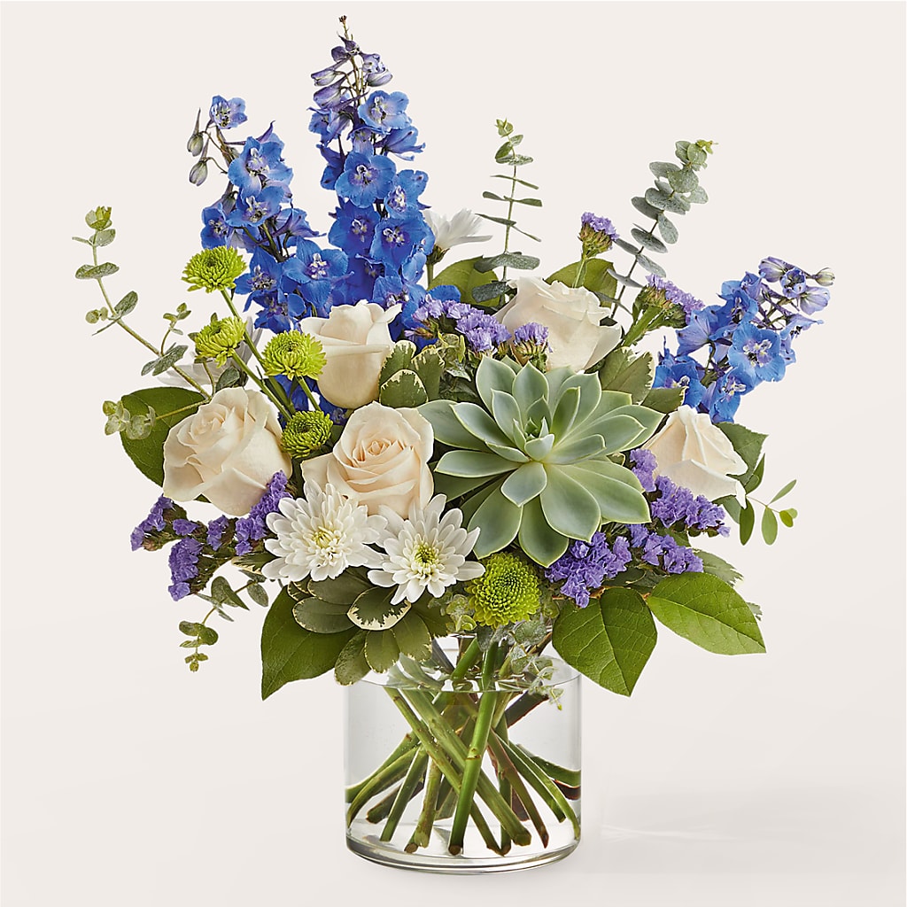 Cerulean Waves Bouquet – Angelic Floral Studio, Rosemead CA