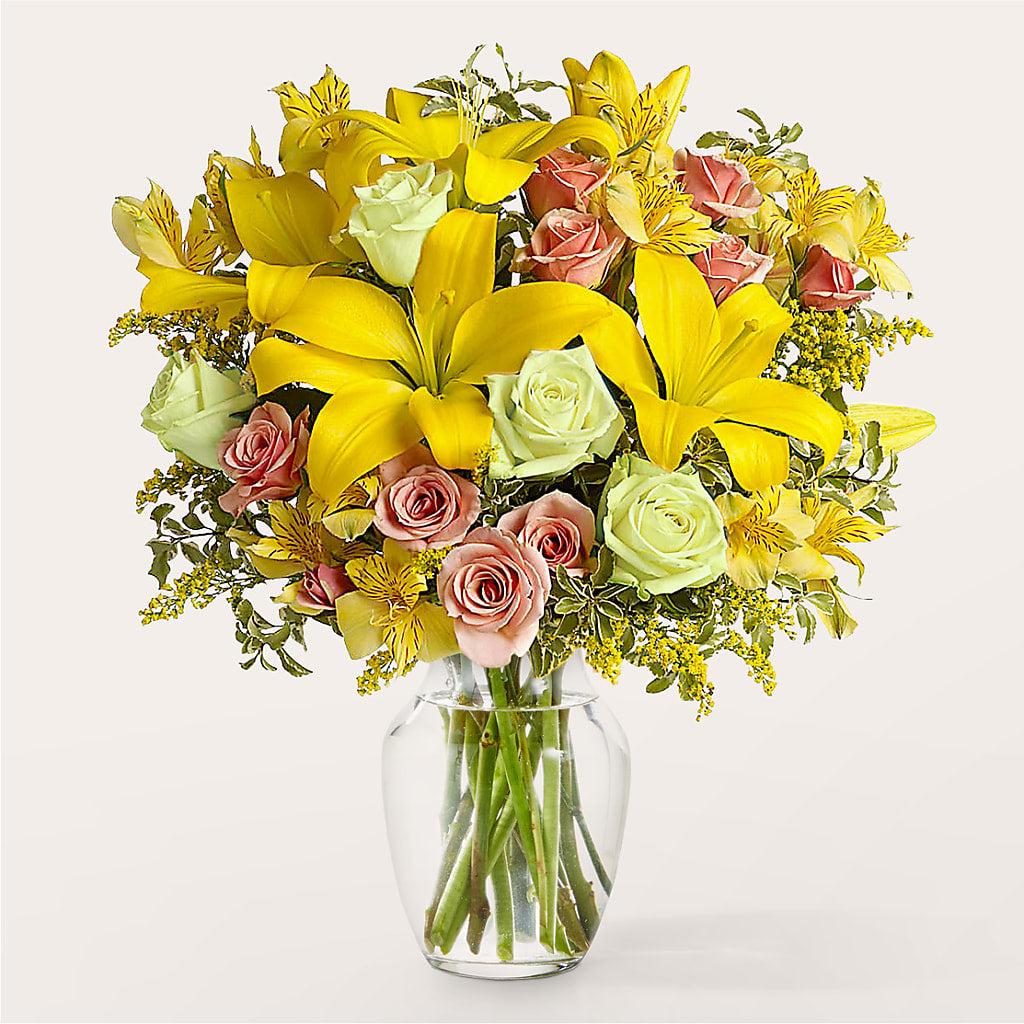 Sunburst Bouquet – Angelic Floral Studio, Rosemead CA