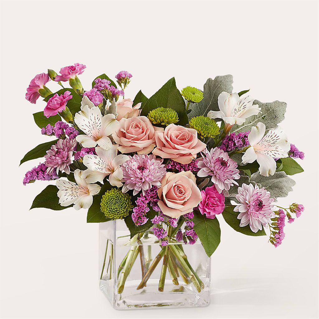 Pink Suede Bouquet – Angelic Floral Studio, Rosemead CA