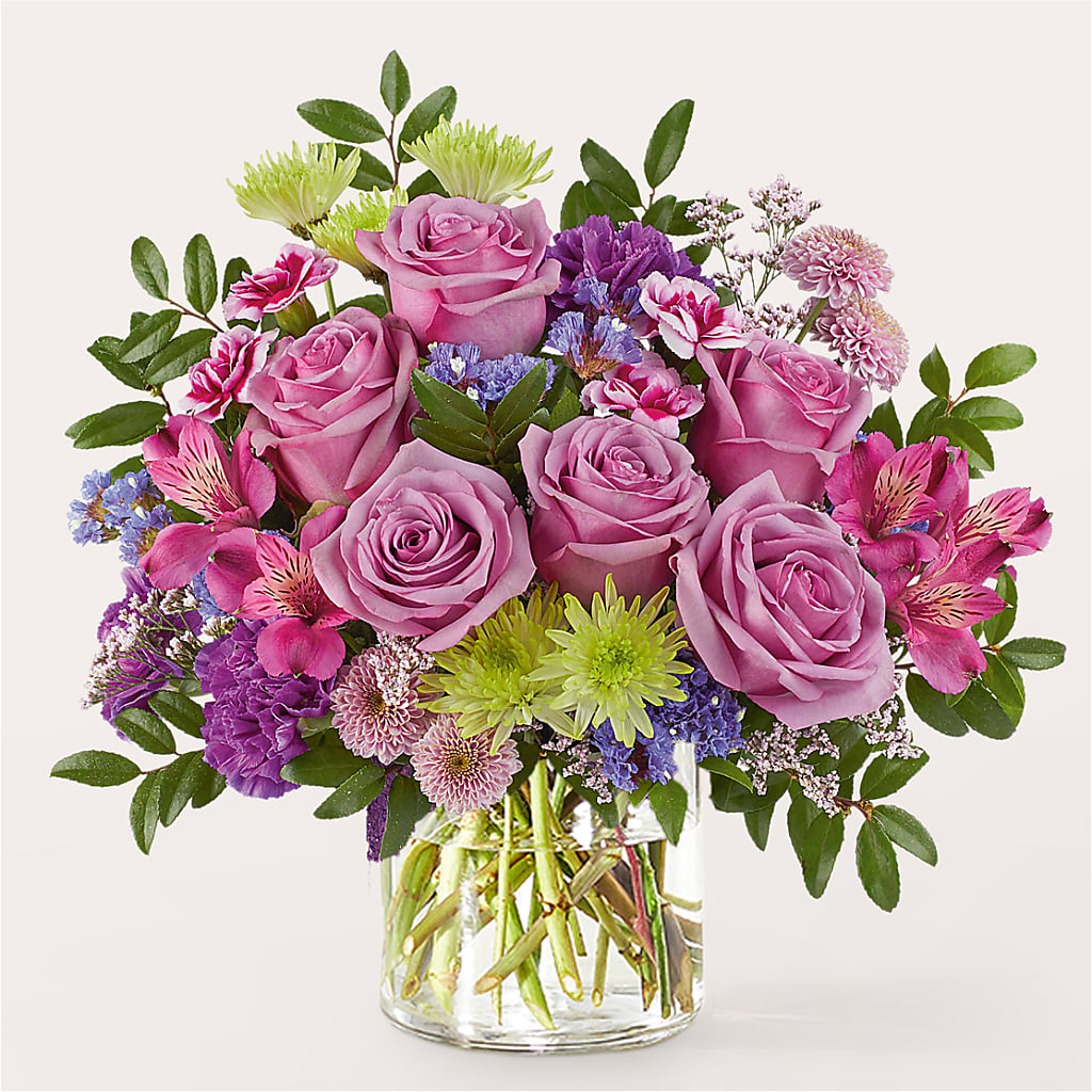 Glass Half Full Bouquet – Angelic Floral Studio, Rosemead CA