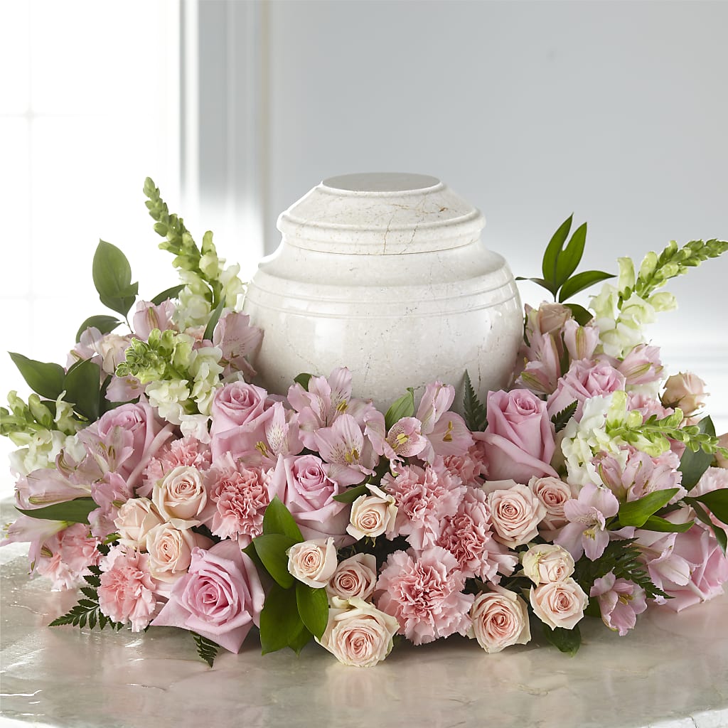 Blooms of Hope Cremation Adornment – Angelic Floral Studio, Rosemead CA