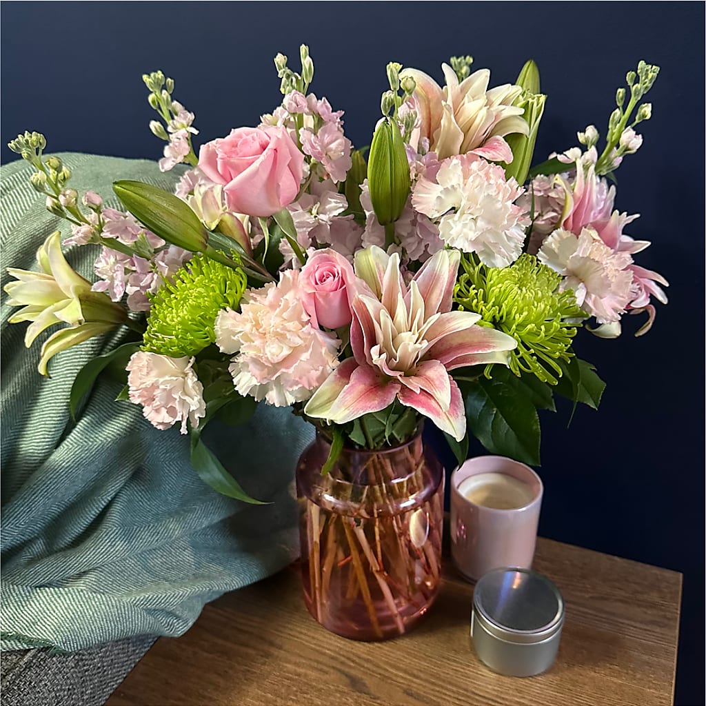 Pretty in Pink Bouquet – Angelic Floral Studio, Rosemead CA