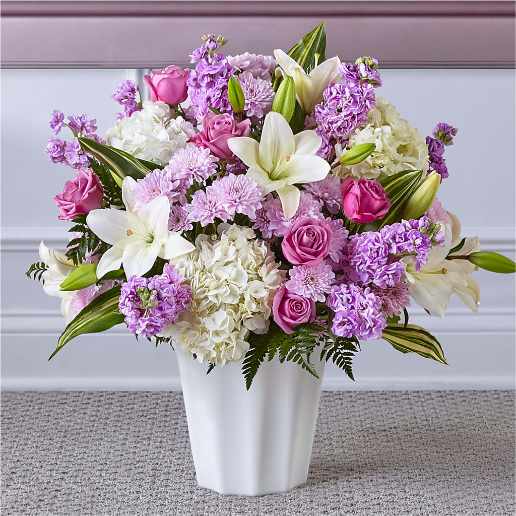 Heaven Sent Floor Basket – Angelic Floral Studio, Rosemead CA