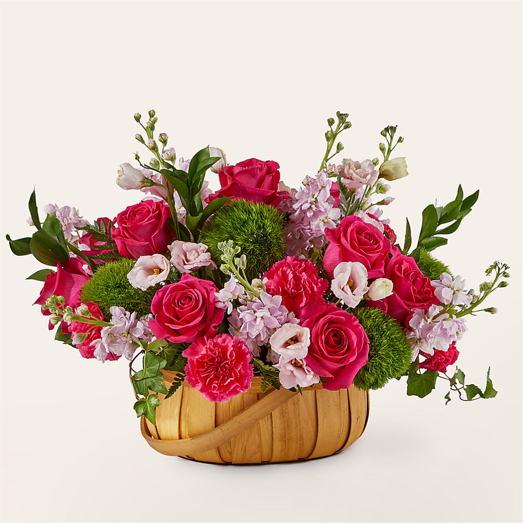 Radiance in Bloom Basket – Angelic Floral Studio, Rosemead CA