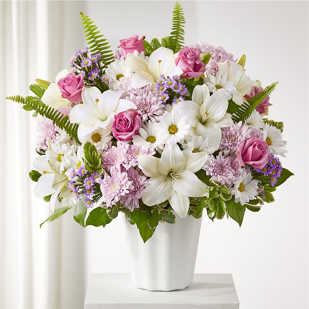 Warmest Thoughts Tabletop Basket – Angelic Floral Studio, Rosemead CA