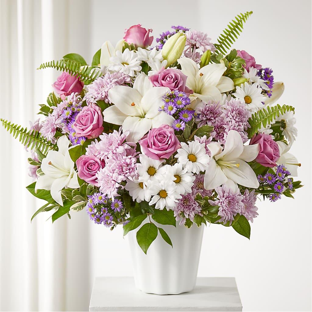 Warmest Thoughts Tabletop Basket – Angelic Floral Studio, Rosemead CA