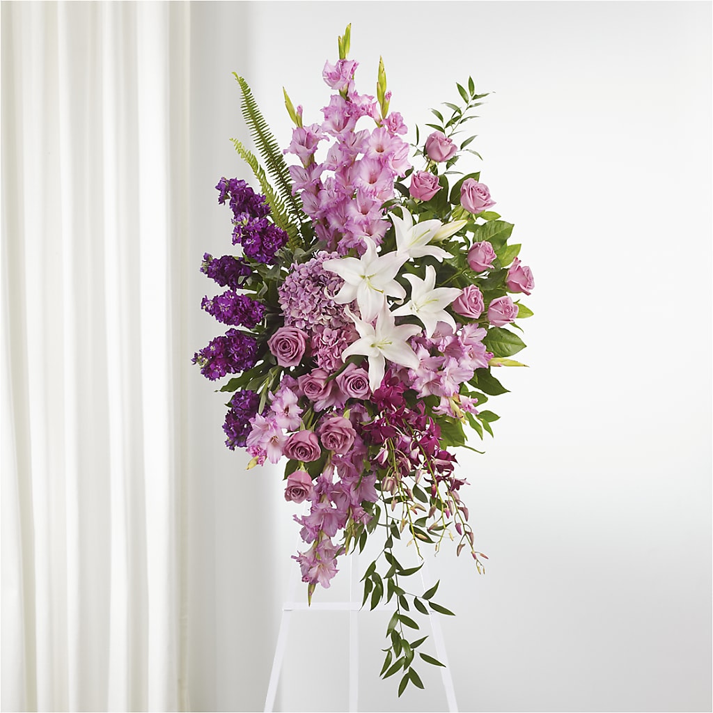Never Alone Standing Spray – Angelic Floral Studio, Rosemead CA