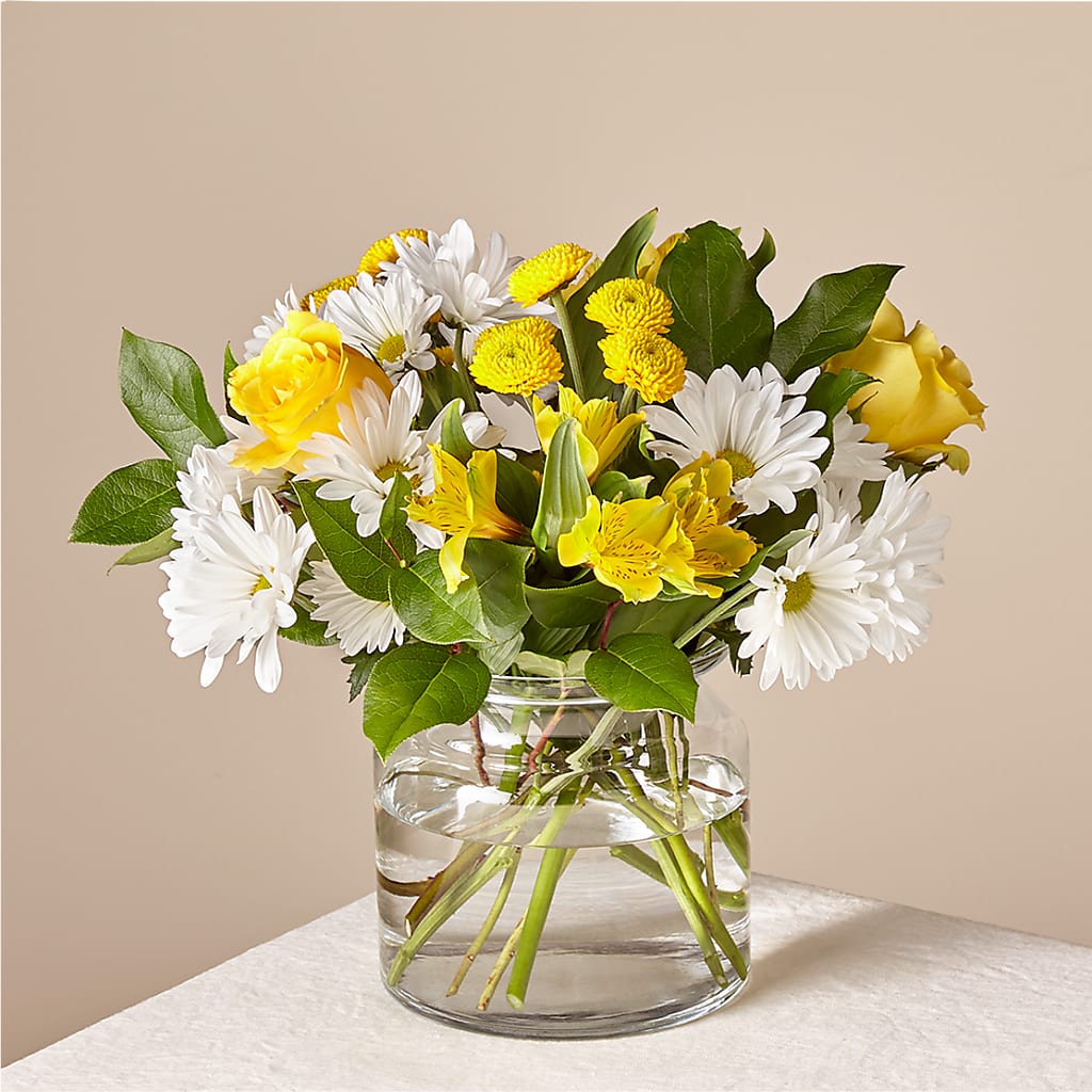 Sunny Sentiments Bouquet – Angelic Floral Studio, Rosemead CA