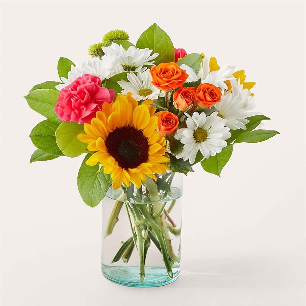 Sun-drenched Blooms Bouquet – Angelic Floral Studio, Rosemead CA