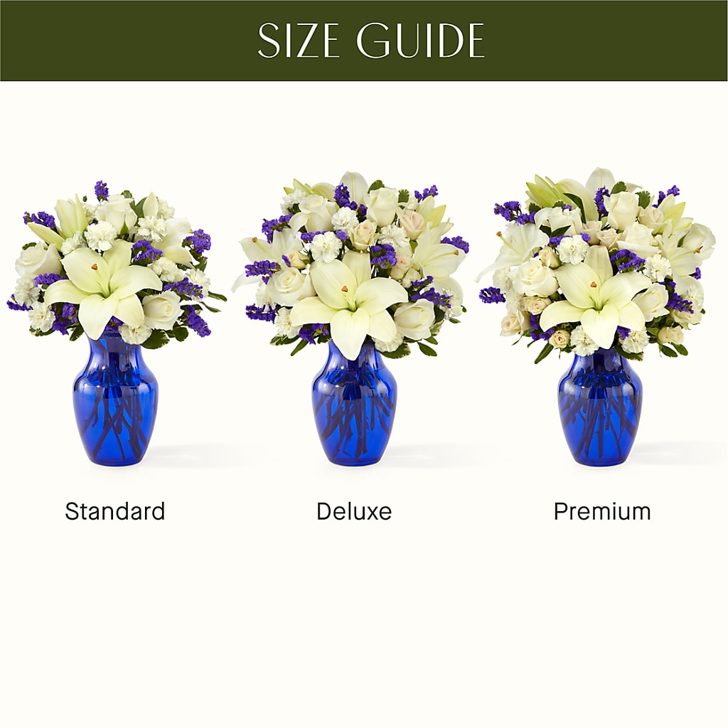 Sapphire Rush Bouquet – Angelic Floral Studio, Rosemead CA