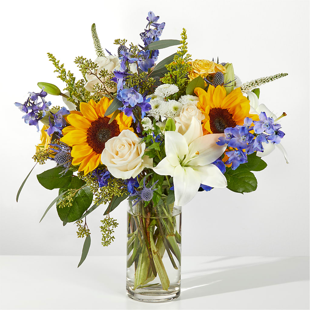 Wonderfully Sunny Bouquet – Angelic Floral Studio, Rosemead CA