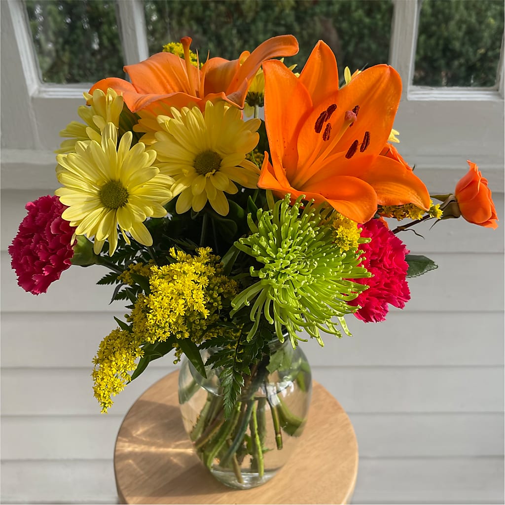 Bold & Bright – A Florist Original –  Angelic Floral Studio, Rosemead CA