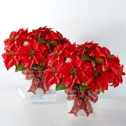 Happiest Holidays Poinsettia Bundle –  Angelic Floral Studio, Rosemead CA