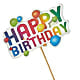 Happy Birthday Pick –  Angelic Floral Studio, Rosemead CA