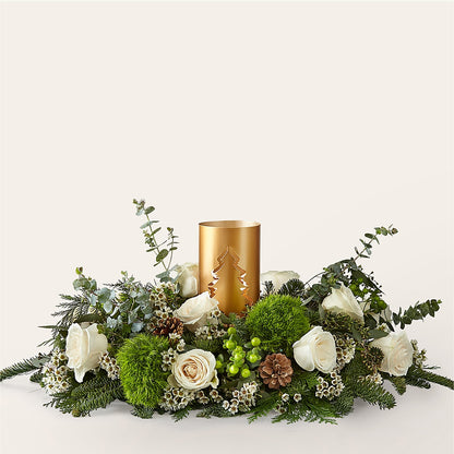 Chestnuts Roasting Centerpiece –  Angelic Floral Studio, Rosemead CA