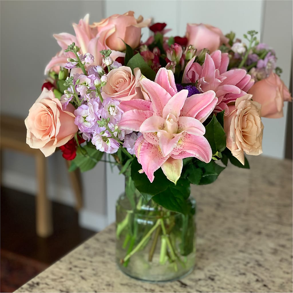 Romantique Bouquet –  Angelic Floral Studio, Rosemead CA