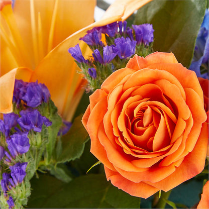 Radiant Citrus Box Bouquet –  Angelic Floral Studio, Rosemead CA