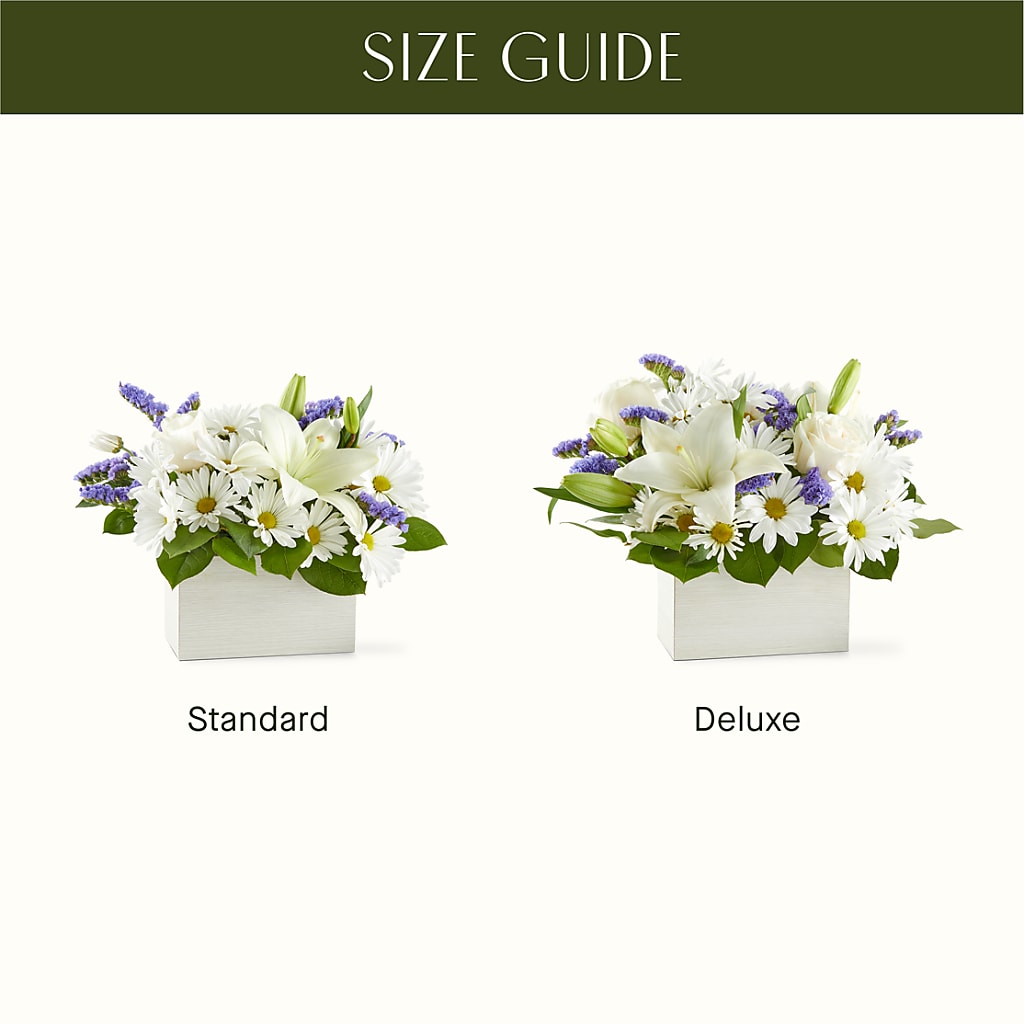 Beyond Blue Box Bouquet –  Angelic Floral Studio, Rosemead CA