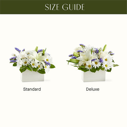 Beyond Blue Box Bouquet –  Angelic Floral Studio, Rosemead CA