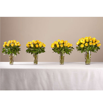 Long Stem Yellow Rose Bouquet –  Angelic Floral Studio, Rosemead CA
