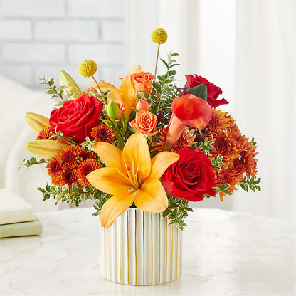 Scarlet Skies Bouquet –  Angelic Floral Studio, Rosemead CA
