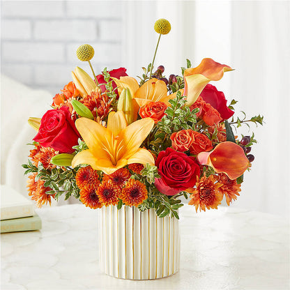 Scarlet Skies Bouquet –  Angelic Floral Studio, Rosemead CA