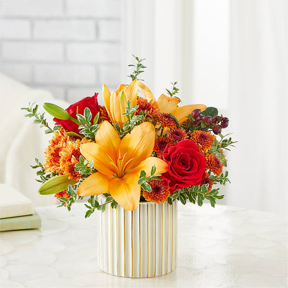 Scarlet Skies Bouquet –  Angelic Floral Studio, Rosemead CA