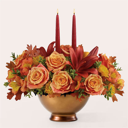 Harvest Table Centerpiece –  Angelic Floral Studio, Rosemead CA