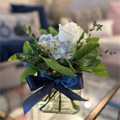 Sky Blue Delight Bouquet –  Angelic Floral Studio, Rosemead CA