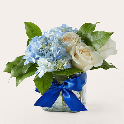 Sky Blue Delight Bouquet –  Angelic Floral Studio, Rosemead CA