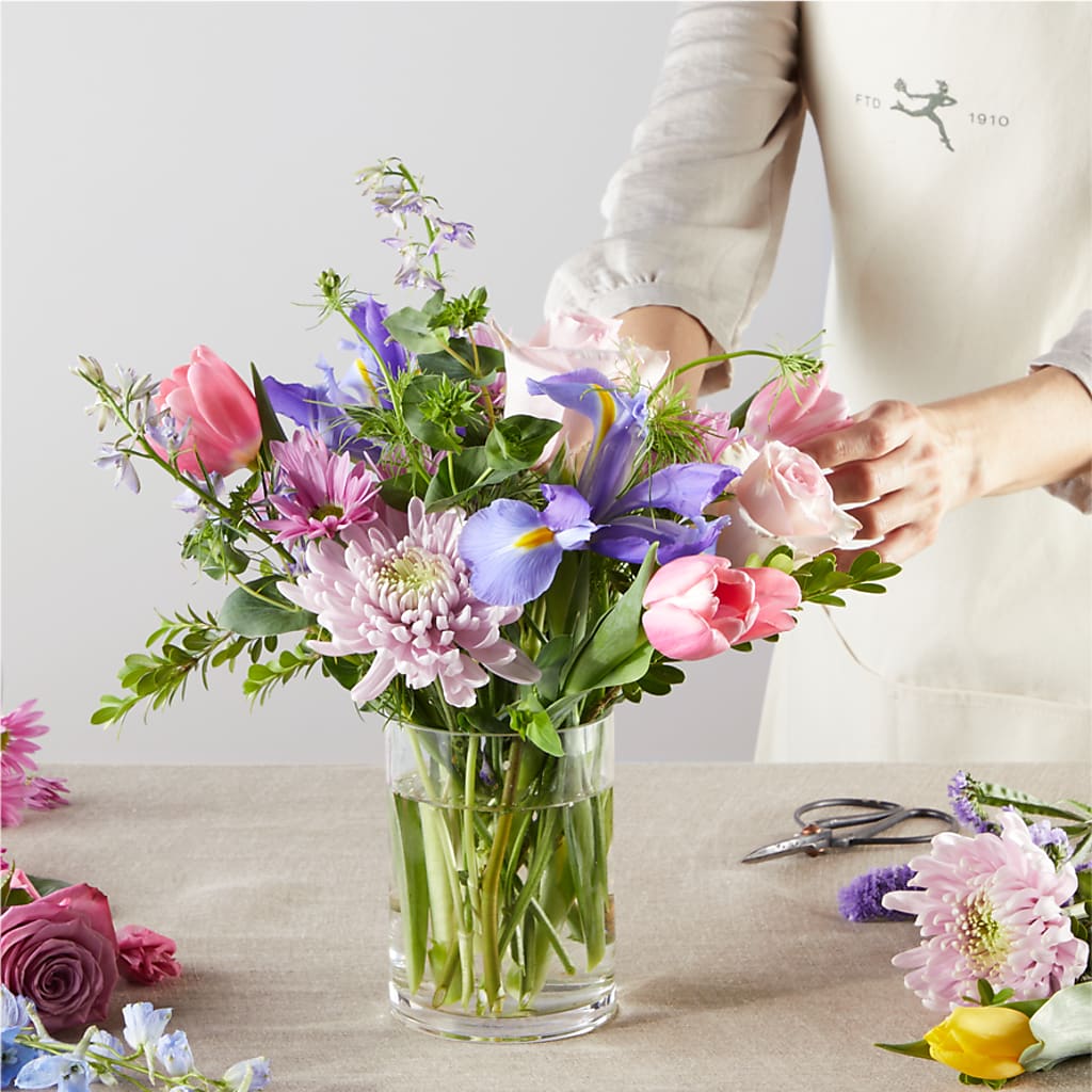 Pastel Tradition - A Florist Original –  Angelic Floral Studio, Rosemead CA