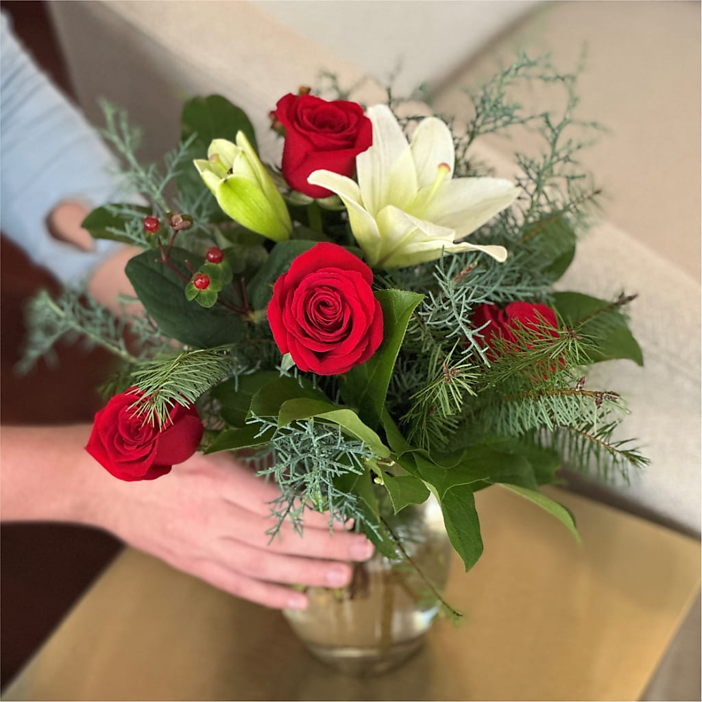 Glittering Lights Bouquet –  Angelic Floral Studio, Rosemead CA