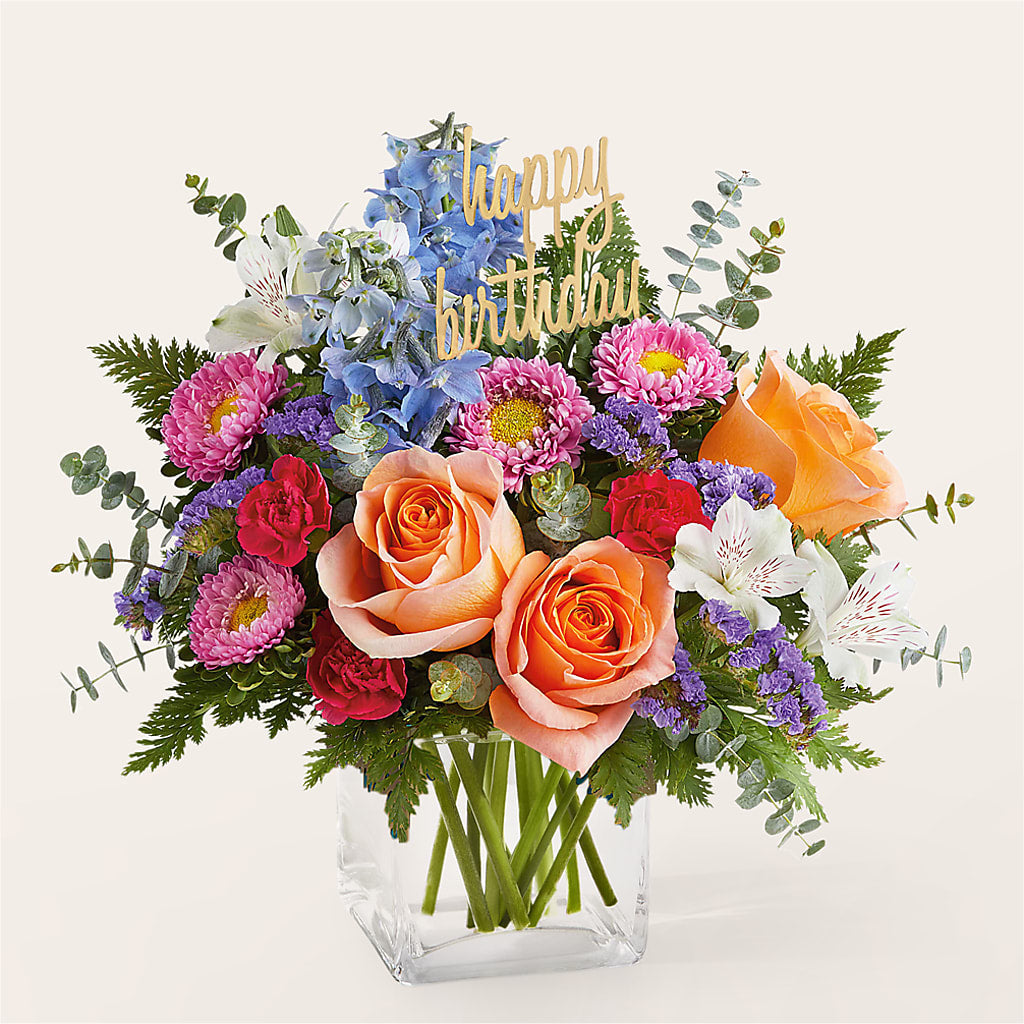 Birthday Bash Bouquet –  Angelic Floral Studio, Rosemead CA