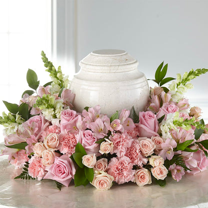 Blooms of Hope Cremation Adornment –  Angelic Floral Studio, Rosemead CA