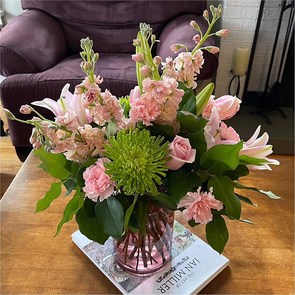 Pretty in Pink Bouquet –  Angelic Floral Studio, Rosemead CA