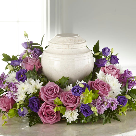 Blooming Sympathy Cremation Adornment –  Angelic Floral Studio, Rosemead CA