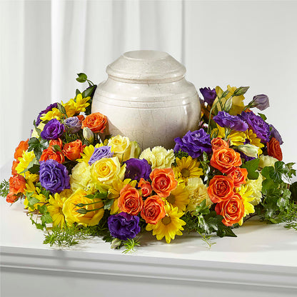 Blossoms of Remembrance Cremation Adornment –  Angelic Floral Studio, Rosemead CA