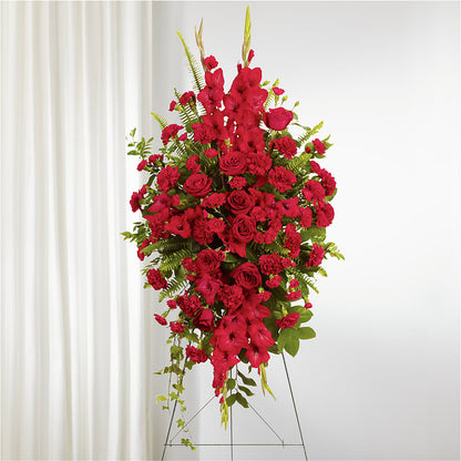 From the Heart Standing Spray –  Angelic Floral Studio, Rosemead CA