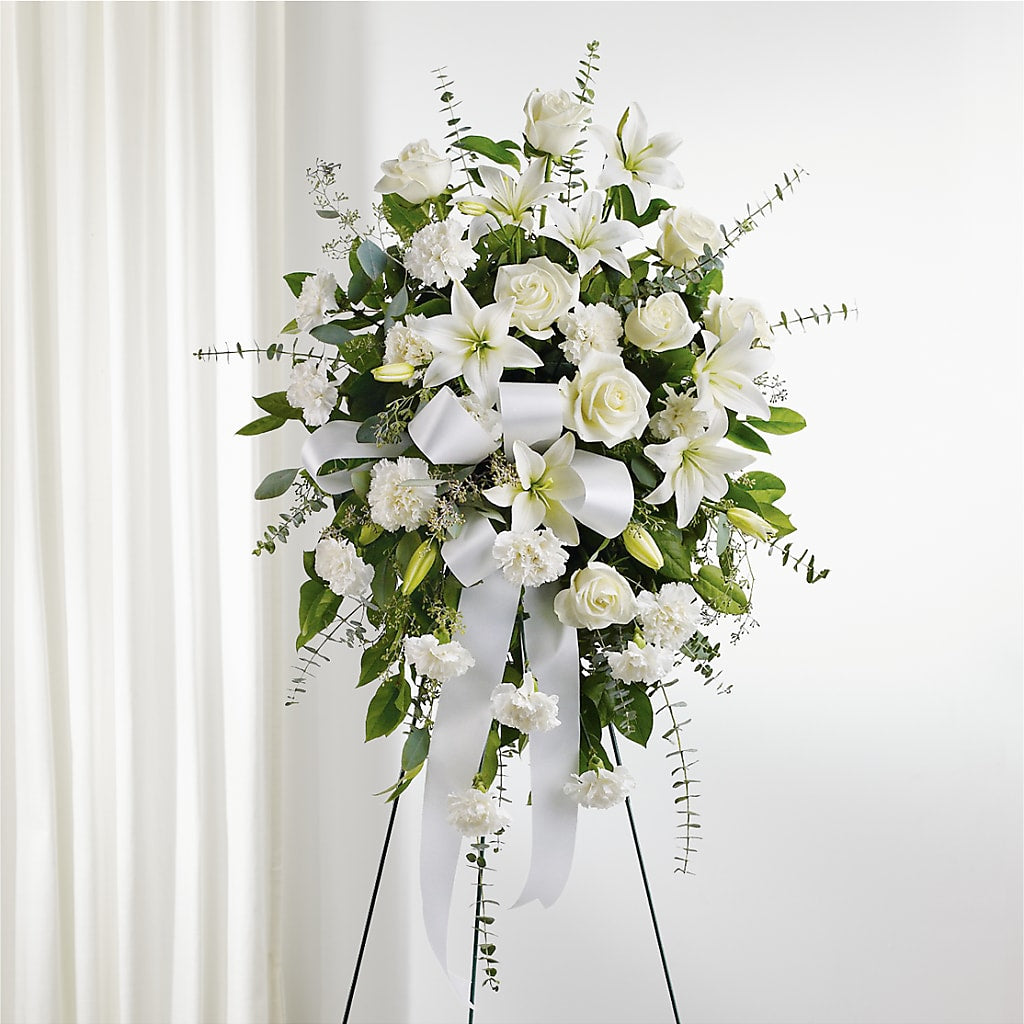 With Care Standing Spray –  Angelic Floral Studio, Rosemead CA