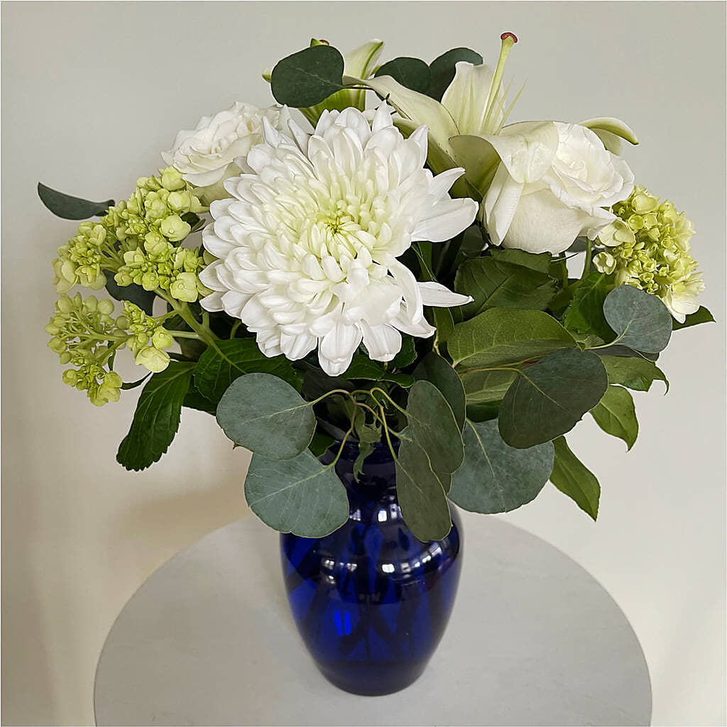 Snowy Dreams Bouquet –  Angelic Floral Studio, Rosemead CA